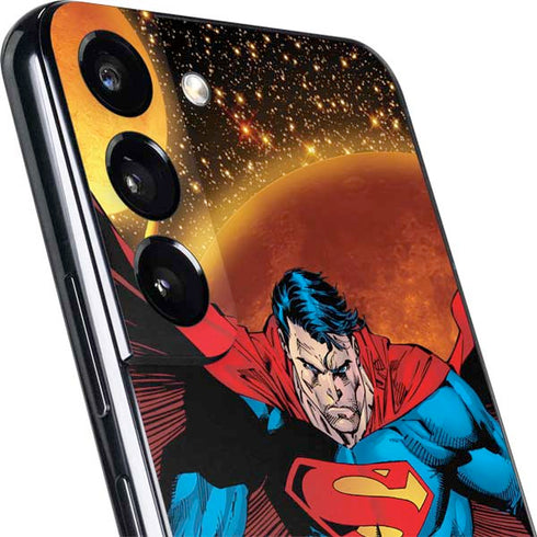 DC Comics Superman Action Pose Art By Jim Lee Galaxy S22 Skin